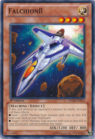 Falchion Beta [SDCR-EN015] Common | Jomio and Rueliete's Cards and Comics