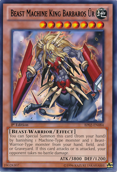 Beast Machine King Barbaros Ur [BP02-EN084] Mosaic Rare | Jomio and Rueliete's Cards and Comics