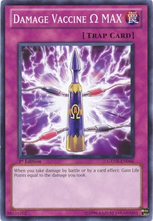 Damage Vaccine Omega MAX [GENF-EN066] Common | Jomio and Rueliete's Cards and Comics
