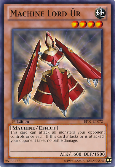Machine Lord Ur [BP02-EN072] Common | Jomio and Rueliete's Cards and Comics